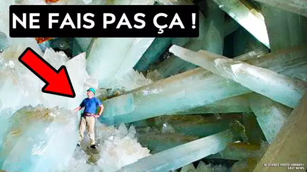 La grotte la plus dangereuse de la Terre est pleine de cristaux géants