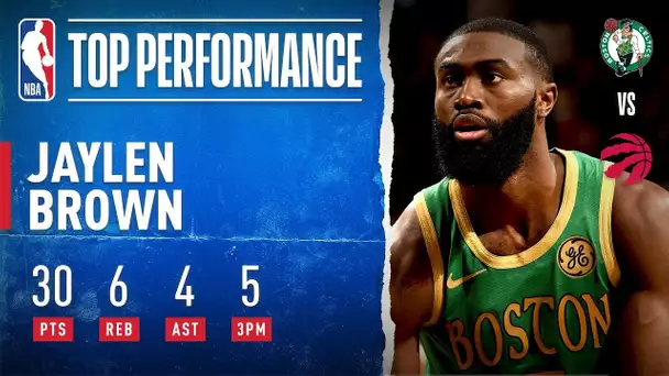 Jaylen Brown SHOWS OUT on Christmas Day!