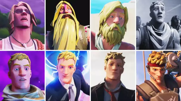 L'EVOLUTION DU SKIN JONESY (AGENT JONES) SUR FORTNITE !