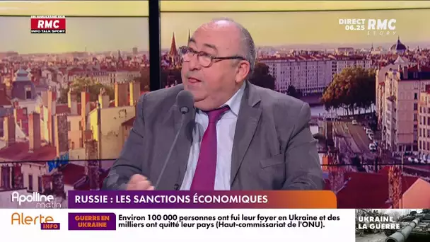 Les premières sanctions économiques prises contre la Russie existent mais ont peu d'impact