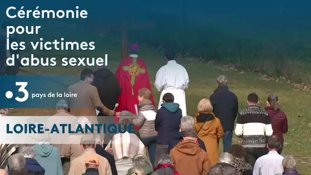 Cérémonie pour les victimes d'abus sexuel à Pontchâteau
