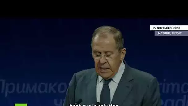 🇷🇺 Lavrov : «aux problèmes régionaux des solutions régionales»