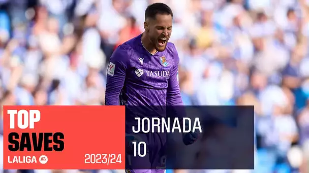 LALIGA TOP 5 Paradas Jornada 10 LALIGA EA Sports 2023/2024