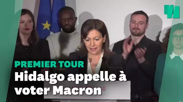 Au second tour, Anne Hidalgo appelle à voter avec "un bulletin Macron"