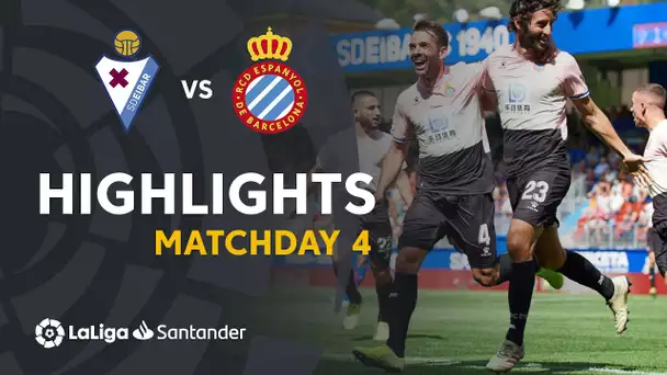 Highlights SD Eibar vs RCD Espanyol (1-2)