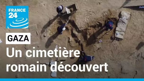 Un cimetière romain "complet" découvert par des archéologues à Gaza • FRANCE 24