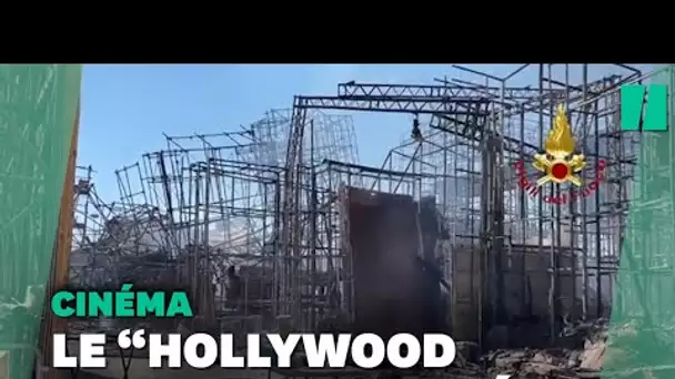 À Rome, les studios de cinéma Cinecittà détruits en partie par le feu