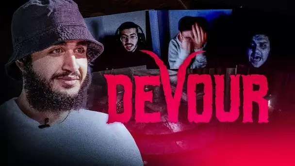 UN JEU D'HORREUR A 4 CAMS AVEC NISQY, BIBI, GHALI & ZONGO (Devour)