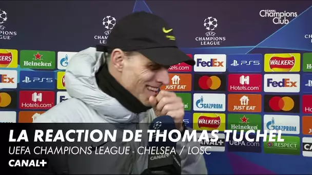 Thomas Tuchel au micro de CANAL+ après Chelsea / Lille - UEFA Champions League