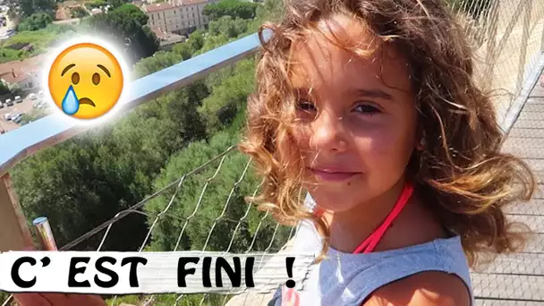 C&#039;EST FINI les vacances/ Family Vlog en Corse