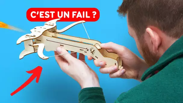 Je teste un kit pour fabriquer une arbalète