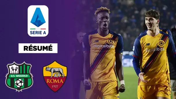 🇮🇹 Résumé - Serie A : La Roma obtient un nul sur le gong à Sassuolo