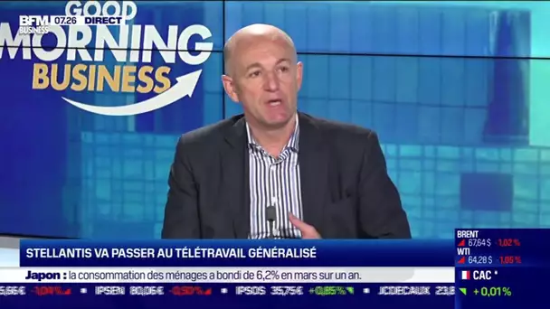 Bruno Bertin (Stellantis) : Stellantis va passer au télétravail généralisé