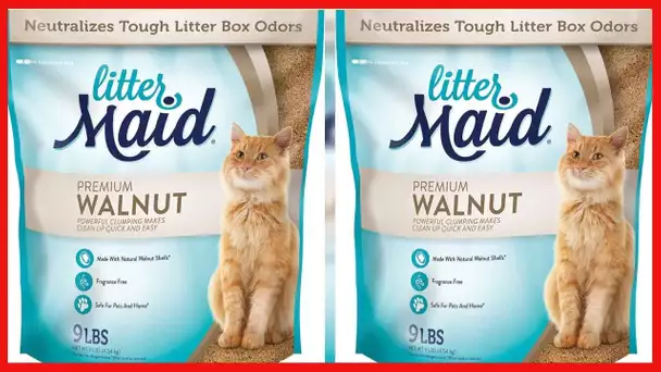 LitterMaid Premium Walnut Clumping Litter