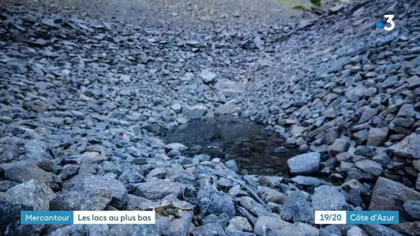 Mercantour : un photographe alerte sur un lac presque totalement asséché