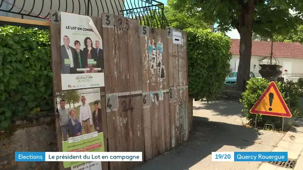 Lot : le président du département en campagne face au jeune maire de Gigouzac