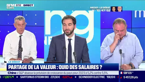 Nicolas Doze face à Jean-Marc Daniel: Partage de la valeur, quid des salaires ?