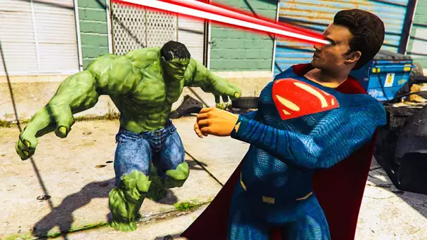 SUPERMAN VS HULK GTA 5