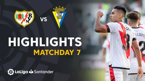 Resumen de Rayo Vallecano vs Cádiz CF (3-1)