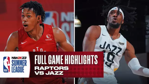 RAPTORS vs JAZZ | NBA SUMMER LEAGUE | FULL GAME HIGHLIGHTS