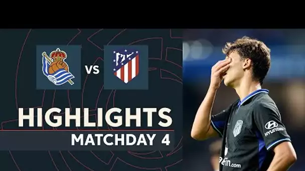 Resumen de Real Sociedad vs Atlético de Madrid (1-1)