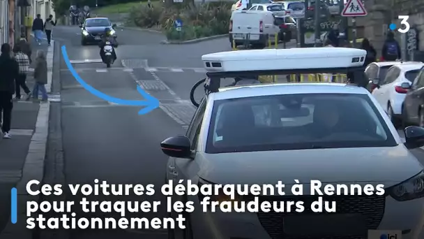 Ces voitures "sulfateuses à PV" débarquent à Rennes pour traquer les fraudeurs du stationnement
