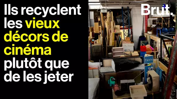 Ils recyclent les vieux décors de cinéma plutôt que de les jeter