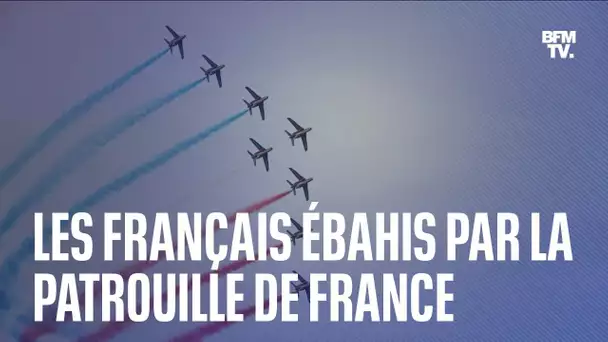 "C'est une légende": les Français ébahis par la patrouille de France