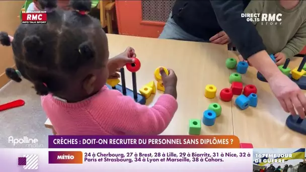 Crèches : doit-on recruter du personnel sans diplômes ?