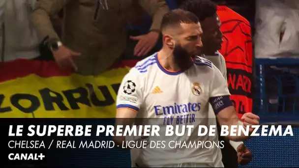 La superbe ouverture du score de Benzema - Chelsea / Real Madrid - Ligue des Champions