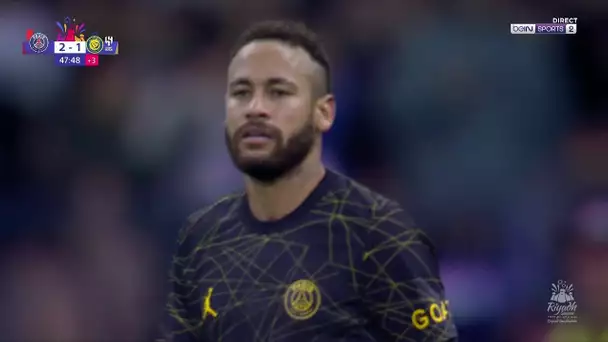 Scène rarissime, Neymar rate son penalty