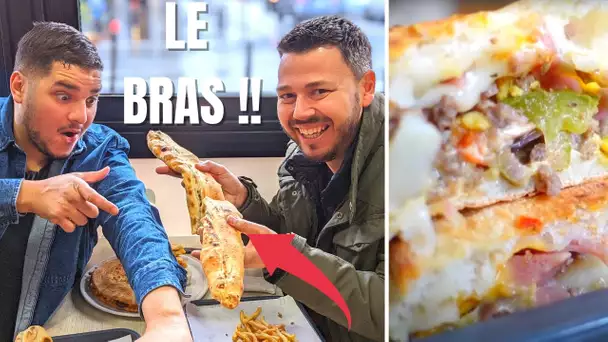 Un SANDWICH de la TAILLE d'un BRAS dans un SNACK à l'ANCIENNE ! - VLOG 1264