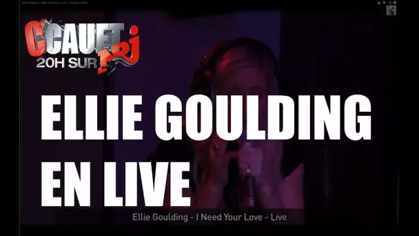 Ellie Goulding - I Need Your Love - Live - C&#039;Cauet sur NRJ