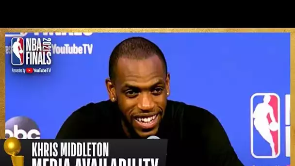 Khris Middleton #NBAFinals Media Availability | July 19th, 2021