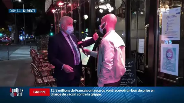 Covid-19: le protocole sanitaire est-il bien respecté dans les restaurants parisiens?