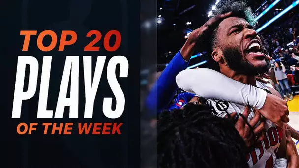 NBA's Top 20 plays of Week 12 | 2022-23 Season