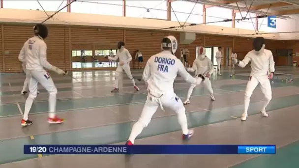 Découverte du pôle escrime à Reims (CREPS)