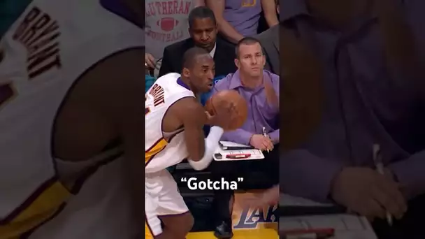 “Gotcha” - Kobe Bryant’s iconic NBA Christmas Day mic’d up moment | #Shorts