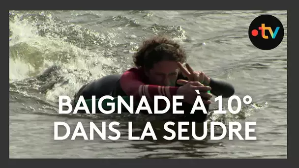 La "descente de la Seudre", une baignade à 10°C ! 🥶