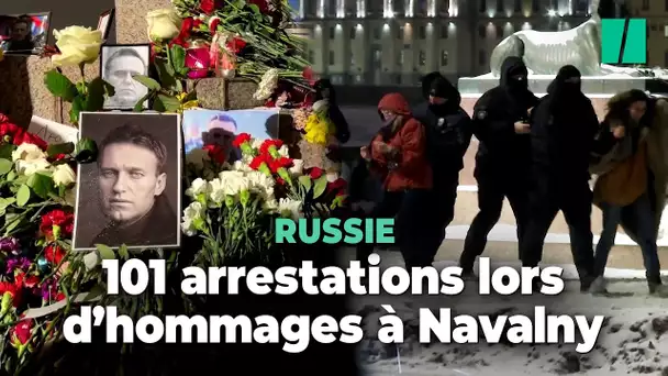 Une centaine de personnes arrêtées en Russie lors d’hommages à Navalny