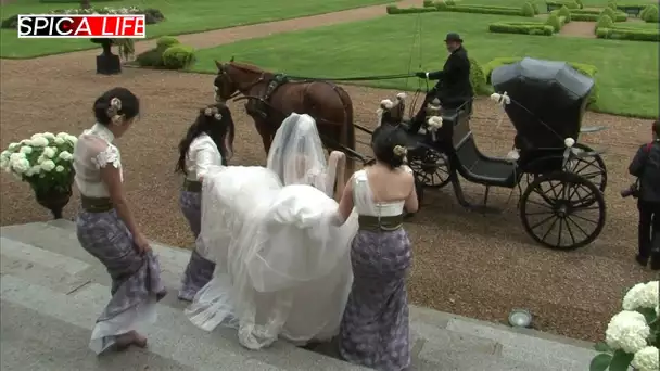 Pour leur mariage, ils ne font pas les choses à moitié