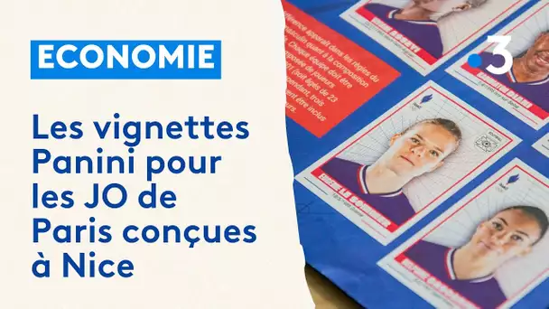 Des vignettes Panini pour les JO de Paris 2024