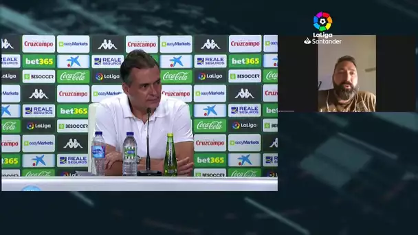 Rueda de prensa Real Betis vs RCD Espanyol de Barcelona