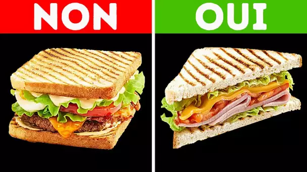Pourquoi les Sandwichs Triangulaires ont Meilleur Goût que les Rectangulaires ?