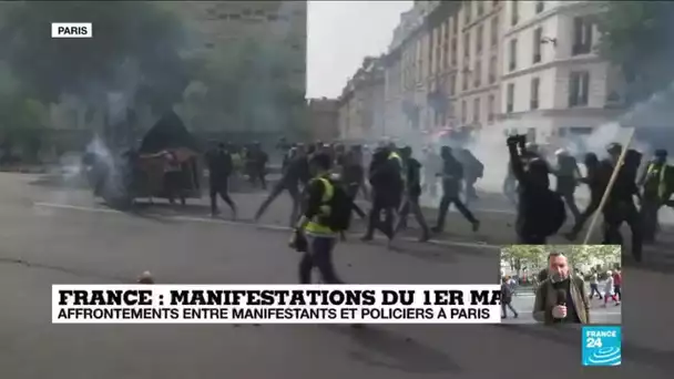 À 16h, un point sur les tensions dans les défilés du 1er-Mai à Paris