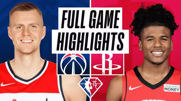WIZARDS at ROCKETS | FULL GAME HIGHLIGHTS | March 21, 2022