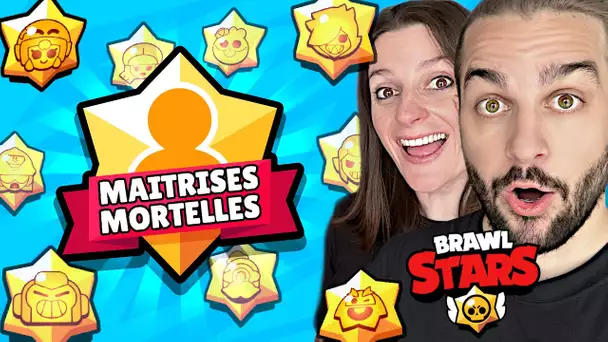 ON RUSH LES MAITRISES SUR BRAWL STARS ! MAITRISES DOUBLÉES