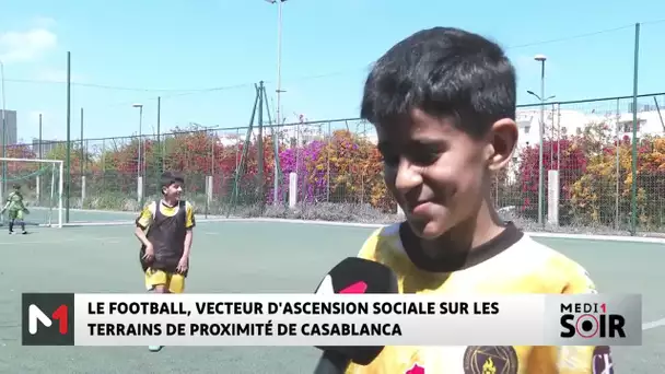 Le football, vecteur d´ascension sociale sur les terrains de proximité de Casablanca