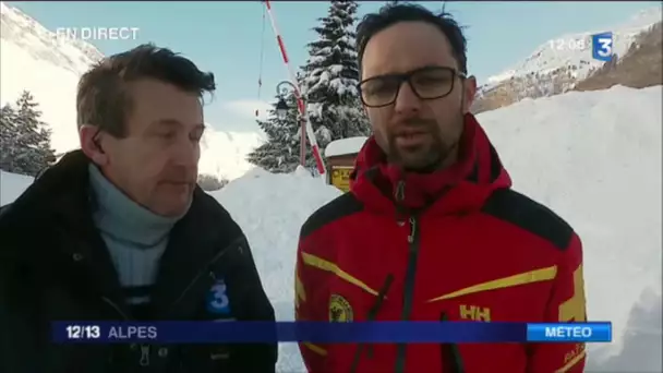 En direct de Val d&#039;Isère, ce 23 janvier