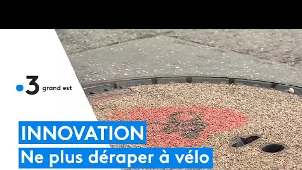 La solution pour éviter les chutes à vélo : des plaques d'égout antidérapantes